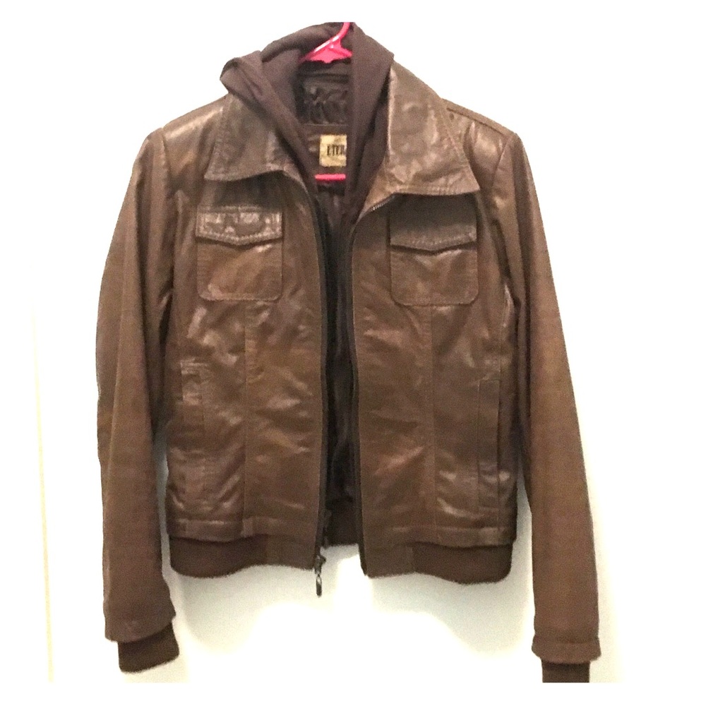 Gorgeous Leather Bomber Jacket (Womens)